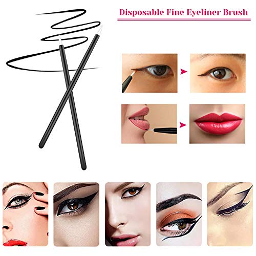 Makeup Mixing Palette with Spatula and 250PCS Disposable Makeup Applicators T...