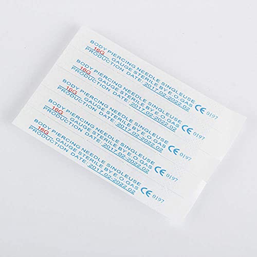 piercing needle for body, ears, nose, lips, nipples, body piercing needles, d...