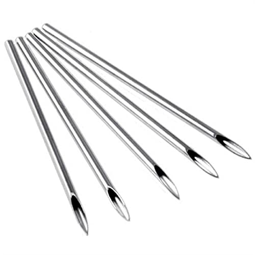 piercing needle for body, ears, nose, lips, nipples, body piercing needles, d...