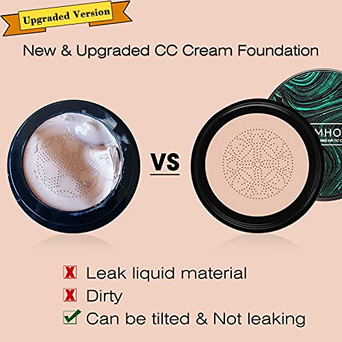 SIAMHOO Air Cushion CC Cream Mushroom Head,BB Cream,Foundation Makeup Moistur...