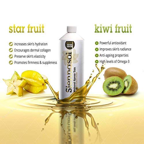 1 Litre Siennasol Dark 12% DHA Spray Fake Tan Solution