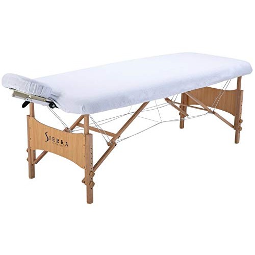 Sierra Comfort All Inclusive Portable Massage Table, Black