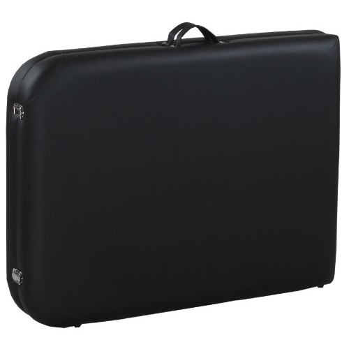 SierraComfort Basic Portable Massage Table, Black