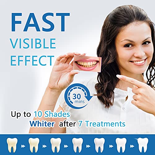 14 PCS Non-Sensitive Teeth Whitening Strips, Instant Teeth Whitener for Tooth...