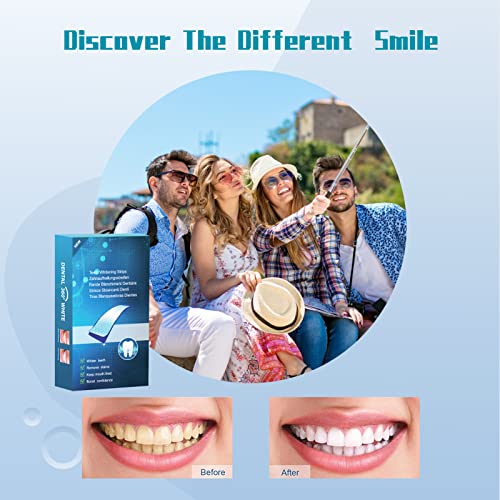 14 PCS Non-Sensitive Teeth Whitening Strips, Instant Teeth Whitener for Tooth...