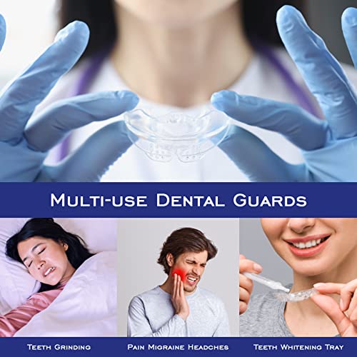 Moldable Dental Guard, Mouth Guard for Clenching Teeth at Night, Night Guards...