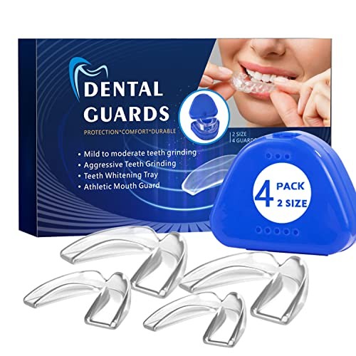 Moldable Dental Guard, Mouth Guard for Clenching Teeth at Night, Night Guards...