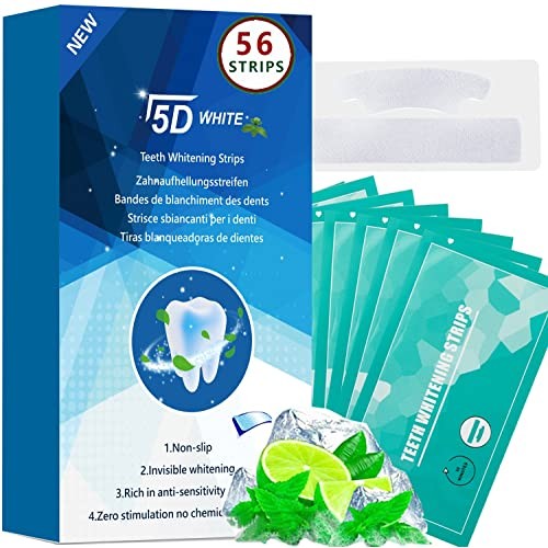 Teeth Whitening Strips, Enamel Safe Non-Sensitive White Teeth Whitening Kit ,...