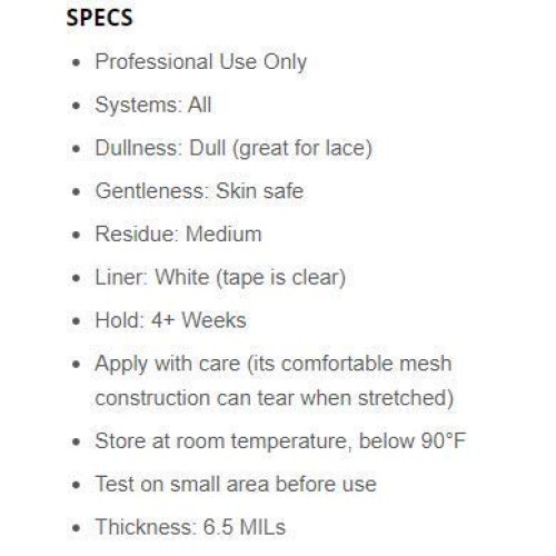 Walker Signature Tape 3/4" wide X 12 yard roll clear