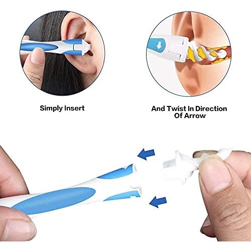 Q Grips Earwax Remover, Toddler Ear Wax Removal Tool Tvilder Ear Wax Remover ...