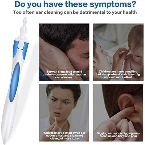 Q Grips Earwax Remover, Toddler Ear Wax Removal Tool Tvilder Ear Wax Remover ...