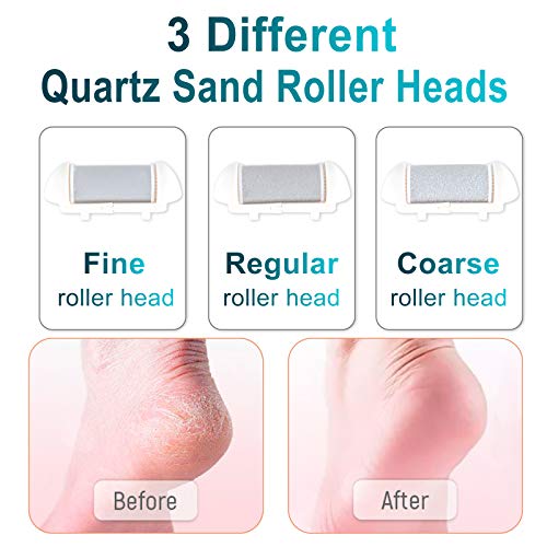 Callus Remover for Feet Electric, SIHOHAN Rechargeable Pedicure Tools Foot Sc...
