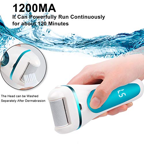 Callus Remover for Feet Electric, SIHOHAN Rechargeable Pedicure Tools Foot Sc...