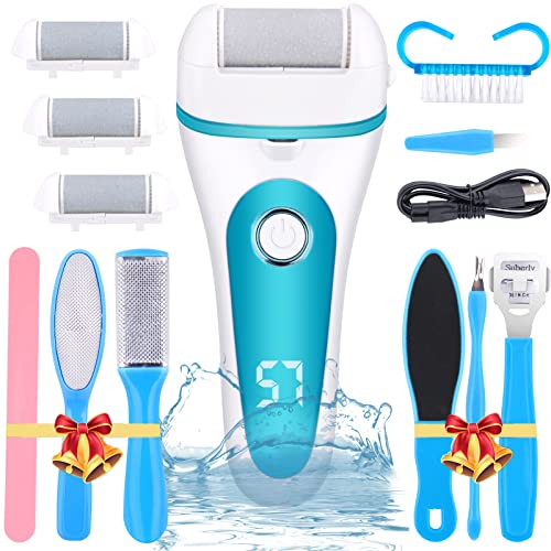 Callus Remover for Feet Electric, SIHOHAN Rechargeable Pedicure Tools Foot Sc...