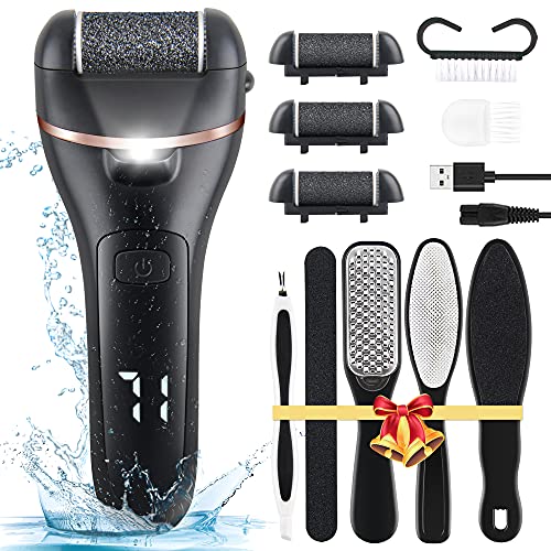 SIHOHAN Callus Remover for Feet Electric, Pedicure Tools Kit Feet Scrubber to...