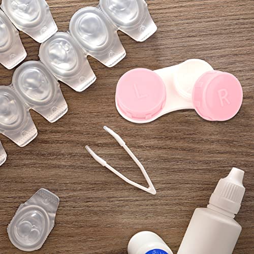 Sihuuu Colorful Contact Lens Case,6 Pack for Travel, Home, Outdoor, Mini Cont...
