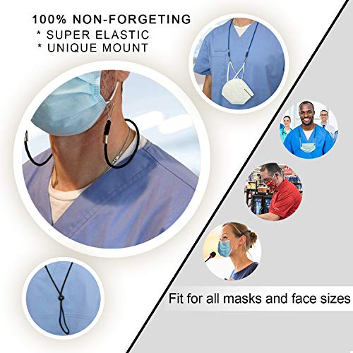 5Pcs Adjustable Length Face Masks Lanyard - Masks Chain Holder - Mask Lanyard...