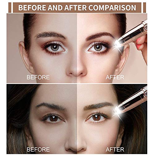 Eyebrow Hair Remover, SiKii Painless-Precision Eyebrow Trimmer Brows Epilator...