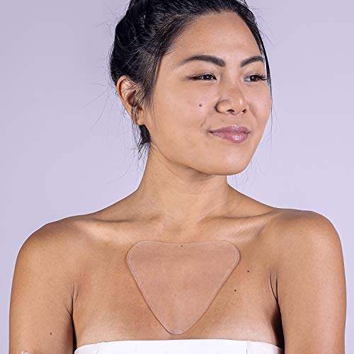 SilcSkin Decollette Pad to Correct & Prevent Chest Wrinkles from Sun, Aging, ...