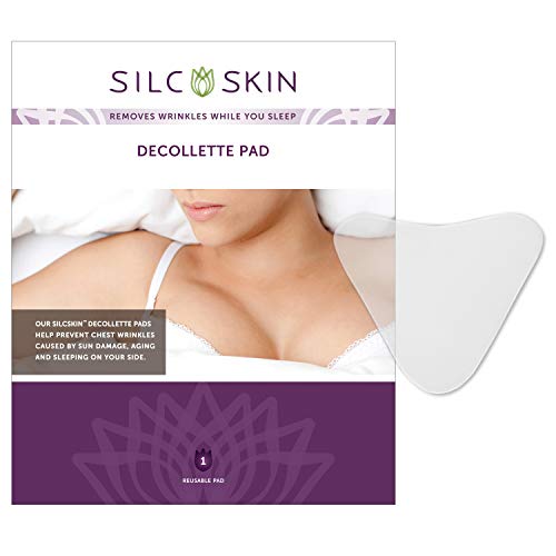 SilcSkin Decollette Pad to Correct & Prevent Chest Wrinkles from Sun, Aging, ...