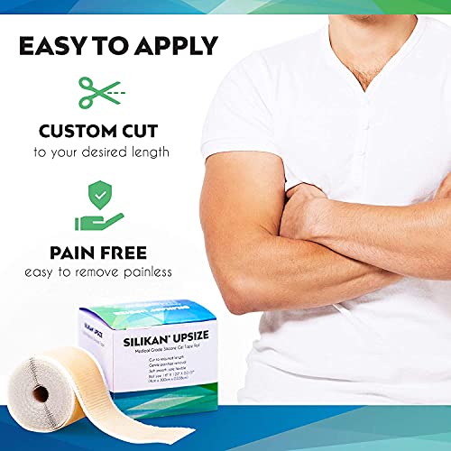 Silikan Upsize Gel Scar Silicone Tape- Medical Grade Silicona Silikan Scar Re...