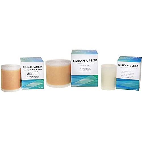Silikan Upsize Gel Scar Silicone Tape- Medical Grade Silicona Silikan Scar Re...