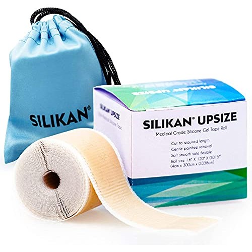 Silikan Upsize Gel Scar Silicone Tape- Medical Grade Silicona Silikan Scar Re...
