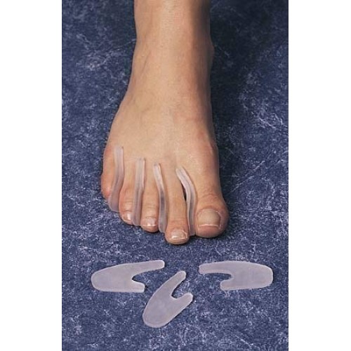 The Silipos Incorporated Silipos Gel Toe Separators, washable, reusable, can ...