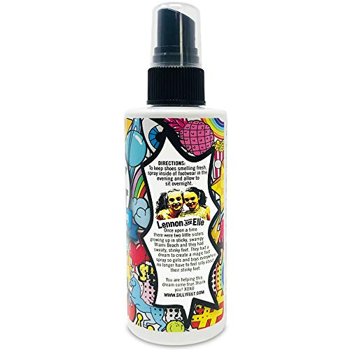 Shoe Smell Foot Spray | Grape Shoe Spray Eliminator Kids Feet and Sweat | Chi...