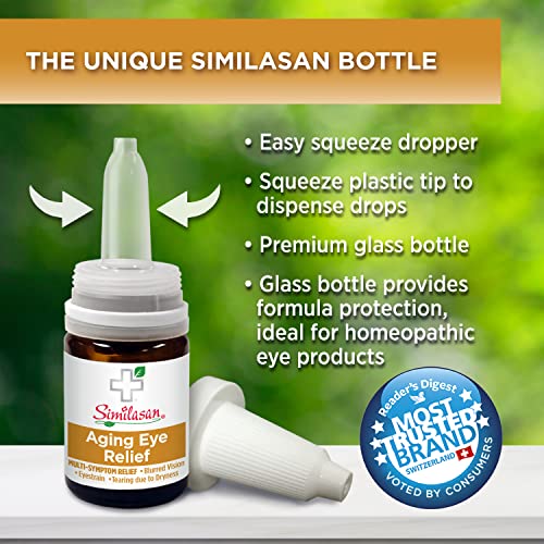 Similasan Aging Eye Relief 0.33 Fluid Ounce, for Temporary Relief from Dry Ey...
