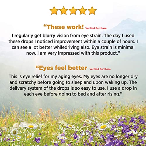 Similasan Aging Eye Relief 0.33 Fluid Ounce, for Temporary Relief from Dry Ey...