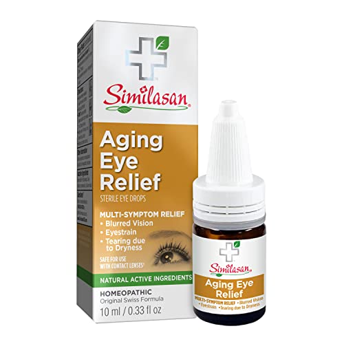 Similasan Aging Eye Relief 0.33 Fluid Ounce, for Temporary Relief from Dry Ey...