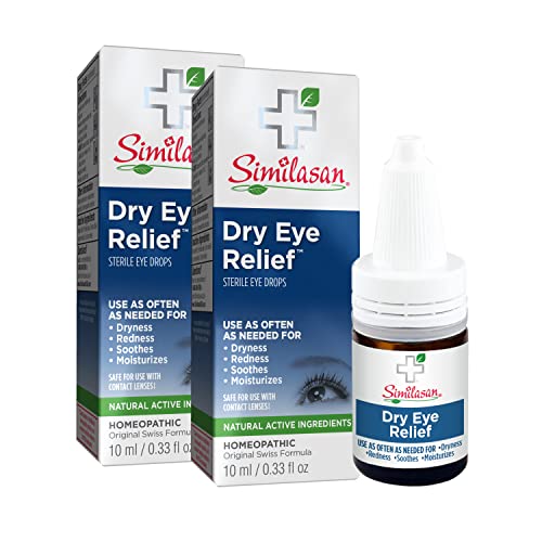 Similasan Dry Eye Relief Eye Drops Bottle, for Temporary Relief from Dry or R...