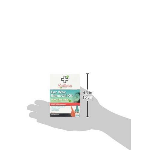 Similasan Ear Wax Removal Kit, 0.33 Ounce Bottle, Ear Drops with Bulb Syringe...