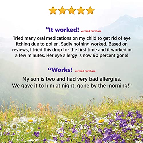Similasan Kids Allergy Eye Relief Drops 0.33 Ounce, for Temporary Relief from...