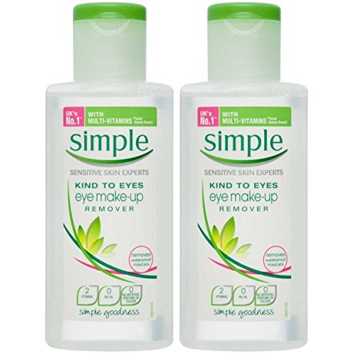 Simple Kind To Eyes Eye Makeup Remover, 4.2 Ounce (Pack of 2)