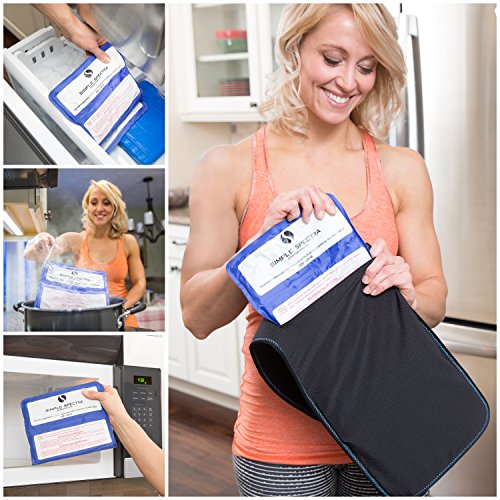 Ice Pack - Large Reusable Flexible Gel Clay Hot & Cold Clay | Pain Relief The...