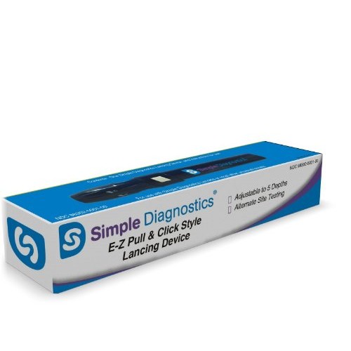 Simple Diagnostics Lancet Device - For use with Universal Lancets