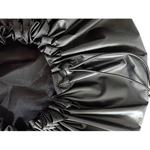 XL Shower Cap - Adjustable & WaterProof By Simply Elegant: The Satin Dream Ju...