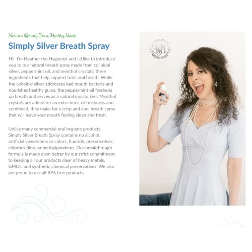 Simply Silver Cinnamon Breath Spray 2 Fl Oz – Natural Power Of Silver & Herbs