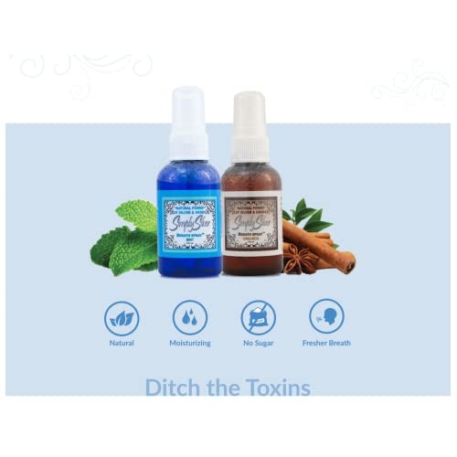 Simply Silver Cinnamon Breath Spray 2 Fl Oz – Natural Power Of Silver & Herbs