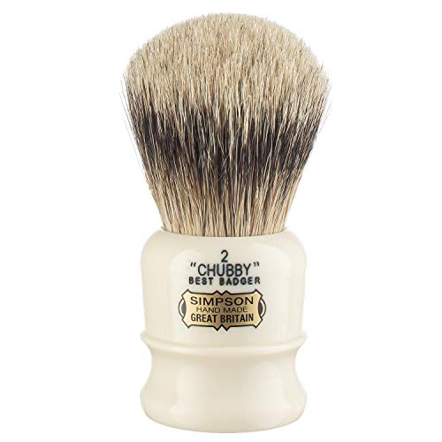 Simpsons Best Badger Shaving Brush (Chubby CH2 Best)