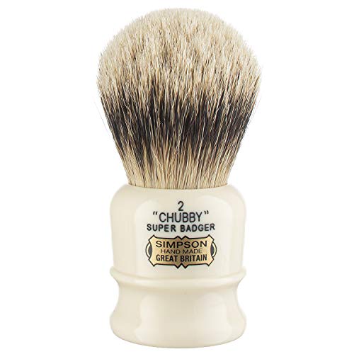 Simpsons Chubby Super Badger Shaving Brush (Chubby CH2 Super)