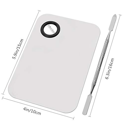 Professional Pro Stainless Steel Makeup Palette Cosmetic Palette with Spatula...