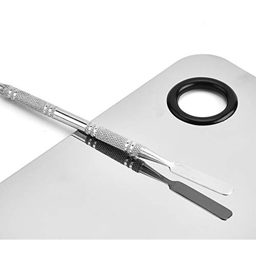 Professional Pro Stainless Steel Makeup Palette Cosmetic Palette with Spatula...