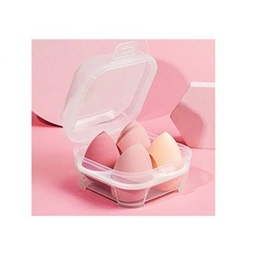 SINEN 4 Pcs Dry and Wet Use Makeup Sponge Set Blender Beauty Foundation Blend...
