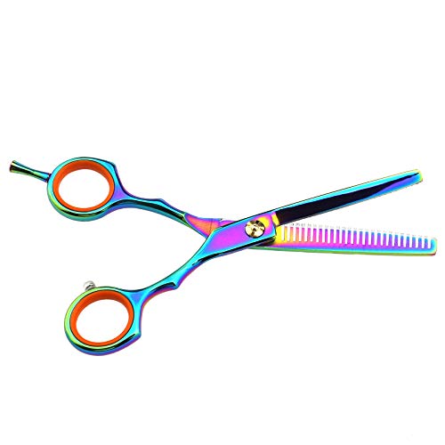 SING F LTD Professional Hair Scissors 5.5 Inch Cutting Thinning Shears Barber...