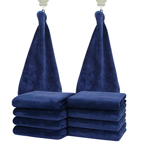 SINLAND Microfiber Facial Cloths Fast Drying Washcloth Absorbent Face Wash Cl...