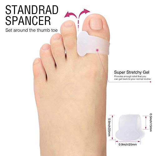 Toe Straightener Bunion Corrector, Bunion Splints,Bunion Relief Protector Sle...
