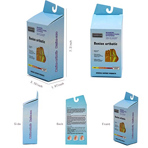 Toe Straightener Bunion Corrector, Bunion Splints,Bunion Relief Protector Sle...